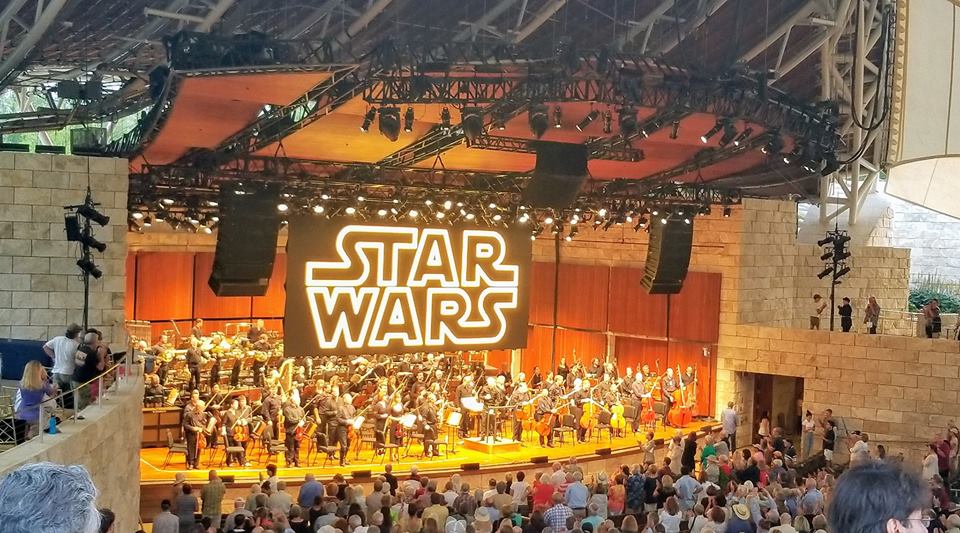 So this was cool . . . Star Wars Symphony content