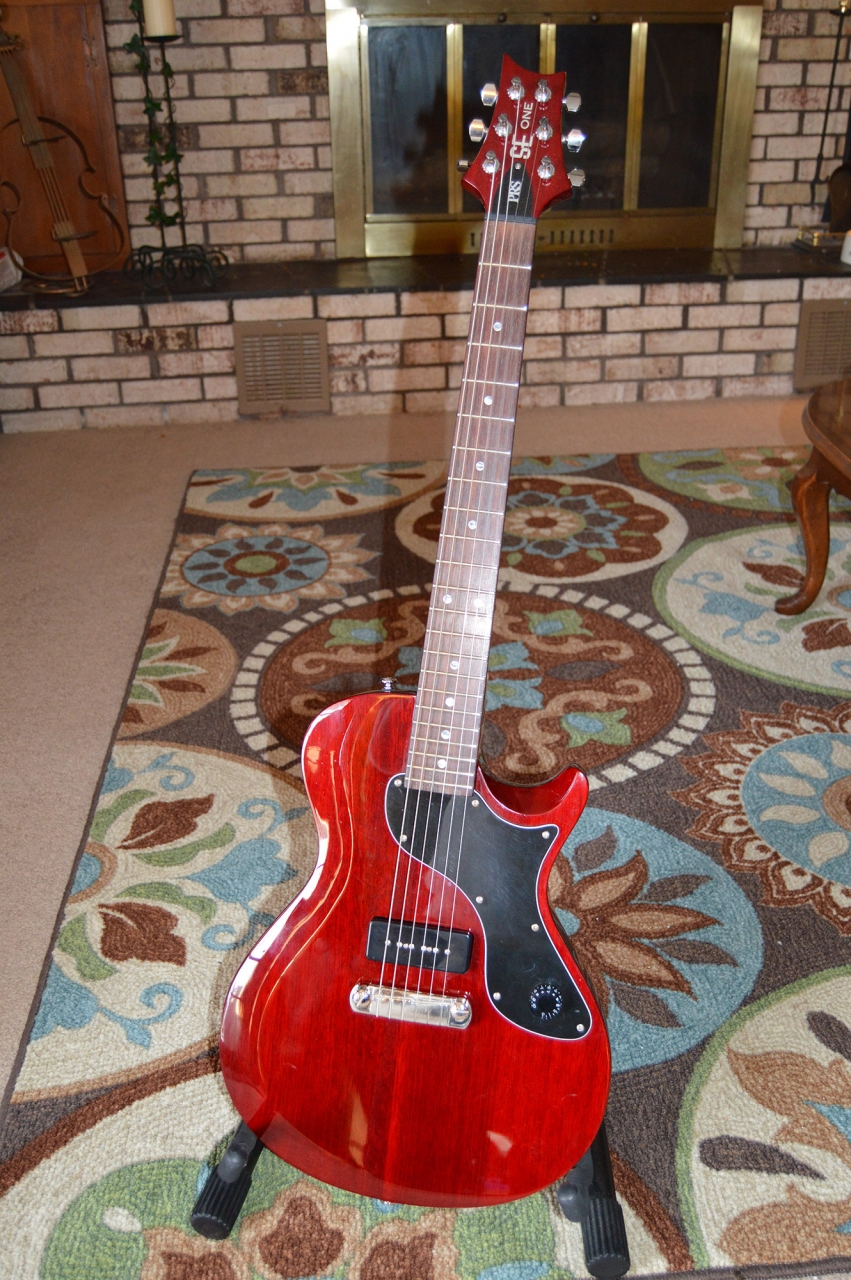 Okay, so now I've got too many guitars.... PRS SE One with USA hardware ...