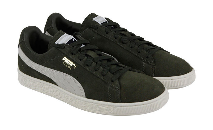 I just ordered a pair of green suede Pumas, b*tches ...